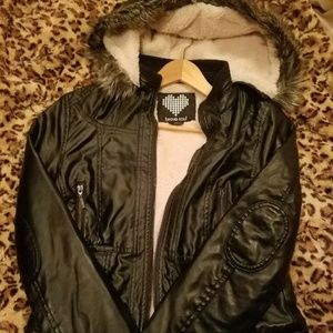 Brave Soul Black Bomber Jacket